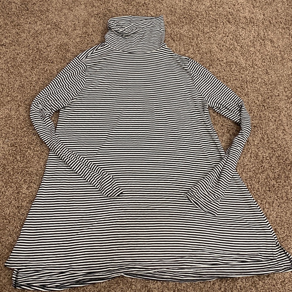 George Striped Turtleneck